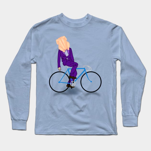 Turkey Trot Long Sleeve T-Shirt by Crooked Skull